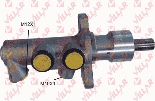 Villar 621.2356 - Главный тормозной цилиндр autospares.lv