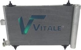 VITALE PE817667 - Конденсатор кондиционера autospares.lv