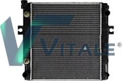 VITALE RVI619804 - Радиатор, охлаждение двигателя autospares.lv