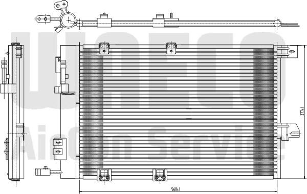 Waeco 8880400157 - Конденсатор кондиционера autospares.lv