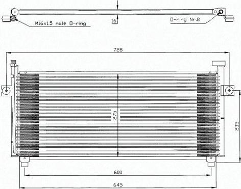 Waeco 8880400270 - Конденсатор кондиционера autospares.lv