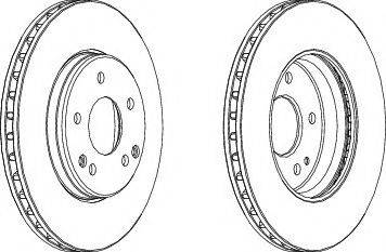 Brake Engineering DI955547 - Тормозной диск autospares.lv
