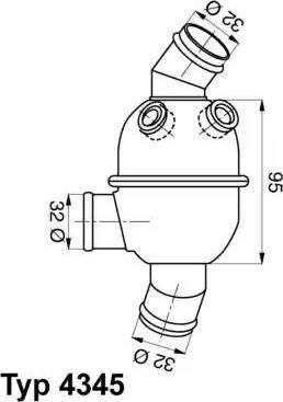 RIDER RD.1517511188 - Термостат охлаждающей жидкости / корпус autospares.lv