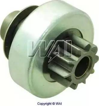 WAI 54-9445 - Ведущая шестерня, бендикс, стартер autospares.lv