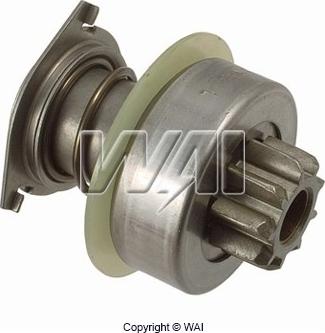 WAI 54-9143-ZEN - Ведущая шестерня, бендикс, стартер autospares.lv