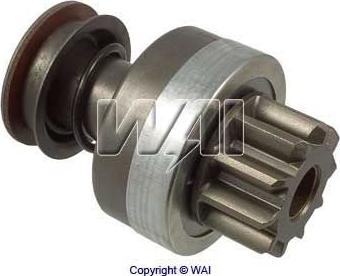 WAI 54-9153 - Ведущая шестерня, бендикс, стартер autospares.lv