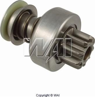 WAI 54-9108-ZEN - Ведущая шестерня, бендикс, стартер autospares.lv