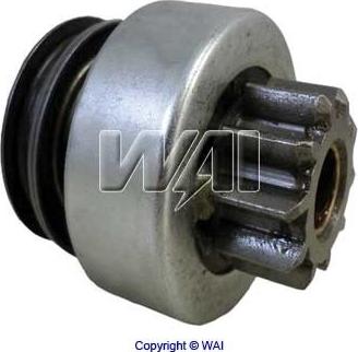 WAI 54-91147 - Ведущая шестерня, бендикс, стартер autospares.lv