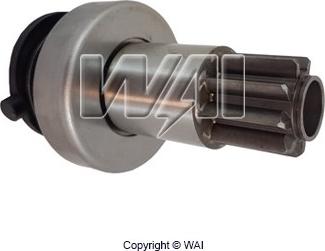 WAI 54-91152-ZEN - Ведущая шестерня, бендикс, стартер autospares.lv