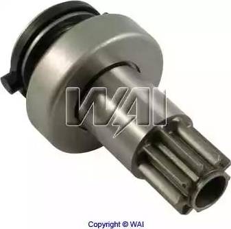 WAI 54-91152 - Ведущая шестерня, бендикс, стартер autospares.lv