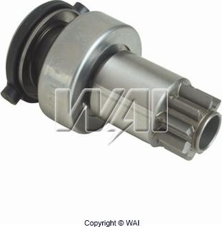 WAI 54-91104-ZEN - Ведущая шестерня, бендикс, стартер autospares.lv