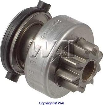 WAI 54-91113 - Ведущая шестерня, бендикс, стартер autospares.lv