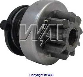 WAI 54-91131 - Ведущая шестерня, бендикс, стартер autospares.lv