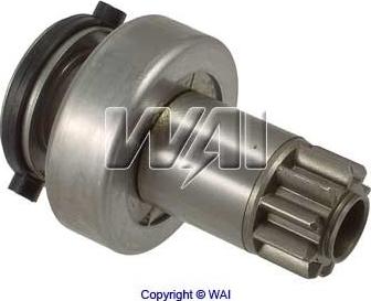 WAI 54-9112 - Ведущая шестерня, бендикс, стартер autospares.lv