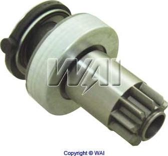 WAI 54-9112 - Ведущая шестерня, бендикс, стартер autospares.lv