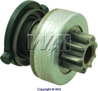 WAI 54-9112 - Ведущая шестерня, бендикс, стартер autospares.lv