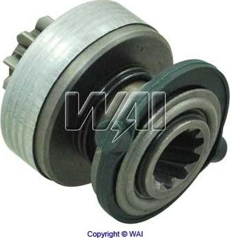 WAI 54-9112 - Ведущая шестерня, бендикс, стартер autospares.lv