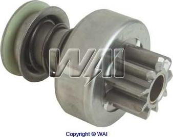 WAI 54-9112 - Ведущая шестерня, бендикс, стартер autospares.lv