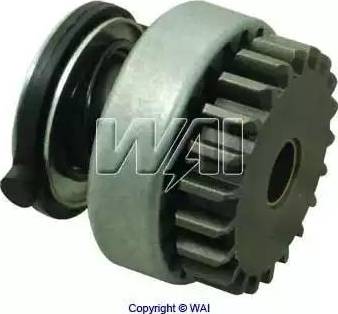 WAI 54-91171 - Ведущая шестерня, бендикс, стартер autospares.lv