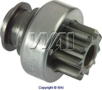 WAI 54-9213 - Ведущая шестерня, бендикс, стартер autospares.lv