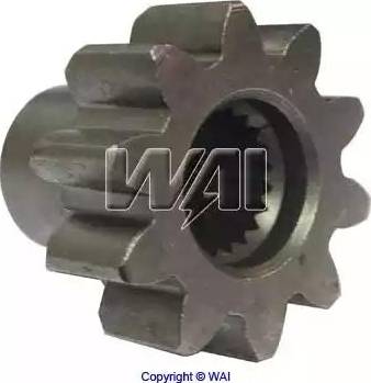 WAI 54-1222 - Ведущая шестерня, бендикс, стартер autospares.lv