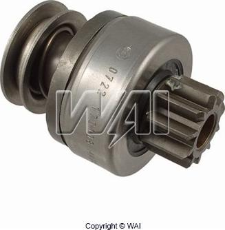 WAI 54-8411-ZEN - Ведущая шестерня, бендикс, стартер autospares.lv