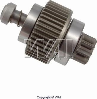 WAI 54-8141-ZEN - Ведущая шестерня, бендикс, стартер autospares.lv