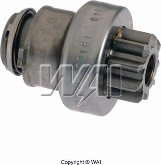 WAI 54-8110-ZEN - Ведущая шестерня, бендикс, стартер autospares.lv