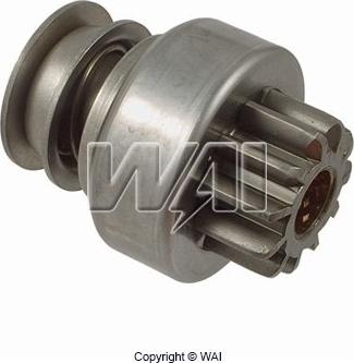 WAI 54-8130-ZEN - Ведущая шестерня, бендикс, стартер autospares.lv