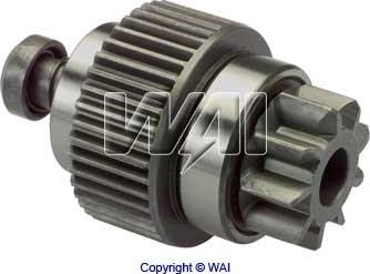 WAI 54-8133 - Ведущая шестерня, бендикс, стартер autospares.lv