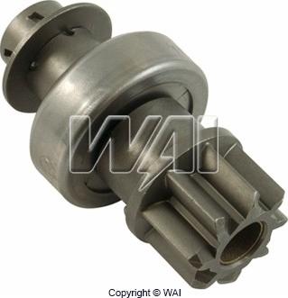 WAI 54-8256-ZEN - Ведущая шестерня, бендикс, стартер autospares.lv