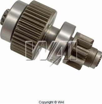 WAI 54-8209-ZEN - Ведущая шестерня, бендикс, стартер autospares.lv