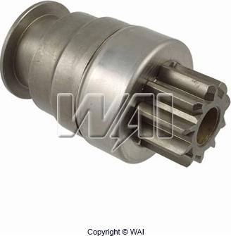 WAI 54-8200-ZEN - Ведущая шестерня, бендикс, стартер autospares.lv