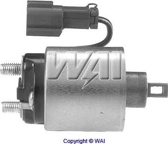 WAI 66-8136-1 - Тяговое реле, соленоид, стартер autospares.lv