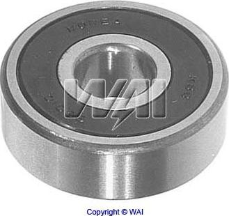 WAI 6-301-4 - Подшипник autospares.lv