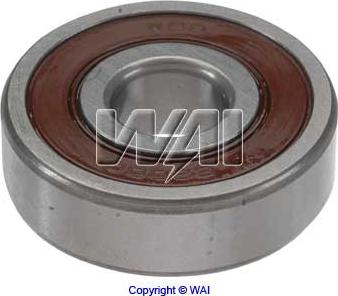 WAI 62004W - Подшипник autospares.lv