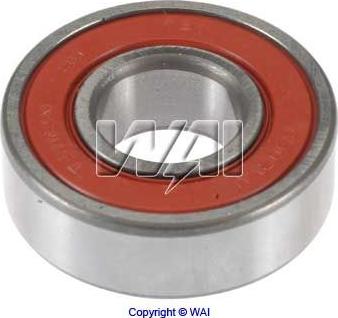 WAI 6-202-4 - Подшипник autospares.lv