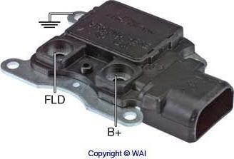WAI F784 - Регулятор напряжения, генератор autospares.lv