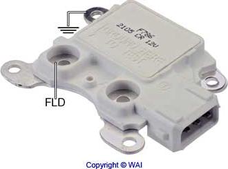 WAI F786 - Регулятор напряжения, генератор autospares.lv