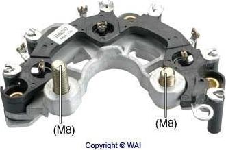 WAI IBR202 - Выпрямитель, диодный мост, генератор autospares.lv