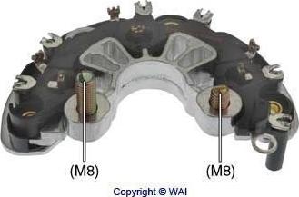 WAI IBR211 - Выпрямитель, диодный мост, генератор autospares.lv