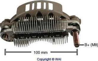 WAI IMR10057 - Выпрямитель, диодный мост, генератор autospares.lv