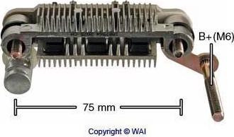 WAI IMR7564 - Выпрямитель, диодный мост, генератор autospares.lv