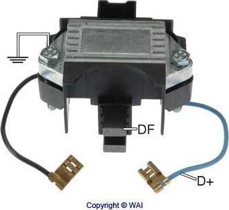 WAI IP132 - Регулятор напряжения, генератор autospares.lv