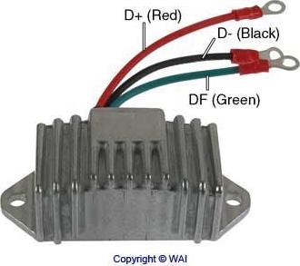 WAI IS219A - Регулятор напряжения, генератор autospares.lv