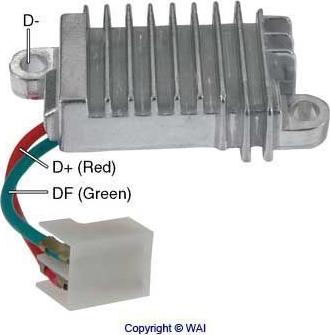 WAI IX106 - Регулятор напряжения, генератор autospares.lv