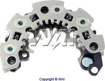 WAI IXR7596-2 - Выпрямитель, диодный мост, генератор autospares.lv