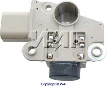 WAI IY116 - Регулятор напряжения, генератор autospares.lv