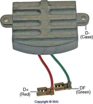 WAI M5-765 - Регулятор напряжения, генератор autospares.lv