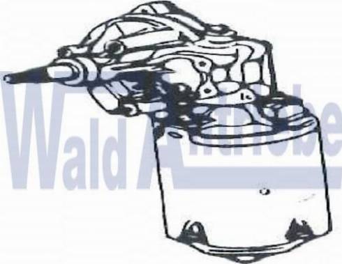 WaldAntriebe 402300 - Двигатель стеклоочистителя autospares.lv